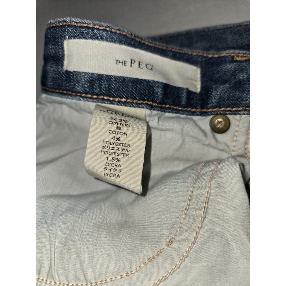 The‎ Great Jeans The Peg Jeans W28 Made In Usa Denim - Picture 8 of 16